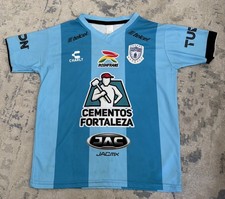 Betcris #7 Pachuca Football Soccer Jersey M Blue Office Depot Cementos Fort READ