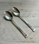 2 THEME by Gorham Sterling Silver TEASPOONS 6"