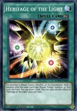 Yu-Gi-Oh! Heritage of the Light Common BODE-EN000