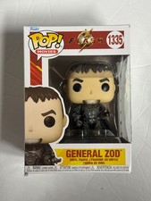 Figura de acción coleccionable Flash General Zod DC Funko Pop juguete #1335 caja dañada