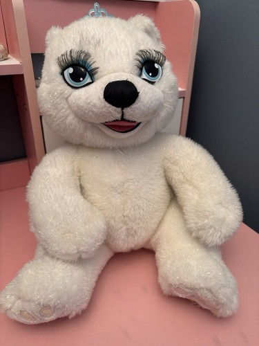 Barbie Magic of Pegasus Polar Bear Shiver Electronic Plush 2004 Mattel