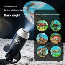 Rocket USB Star Projector PlugPlay Galaxy Starry Sky Night Light for Car Bedroom
