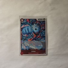 One Piece CCG Jinbe Legacy Of The Master R Foil Card OP12-009 NM/M QckShipping