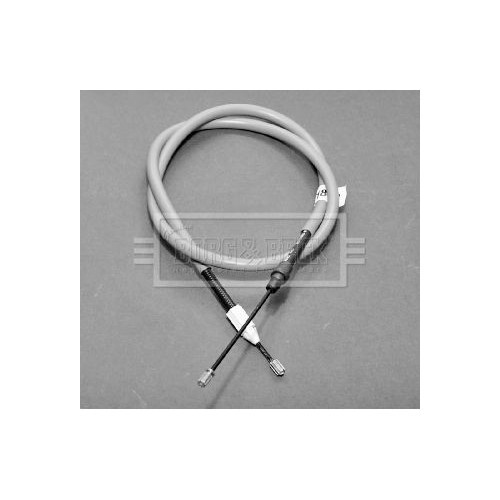 BORG & BECK Cable Pull, parking brake BKB1863