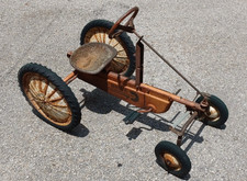 Vintage Chain Drive Tractor/Pedal Car/Original