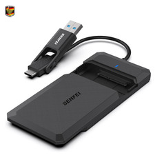 BENFEI 2,5 Zoll USB C 3,2 Gen 2 SSD HDD Geh&auml;use
