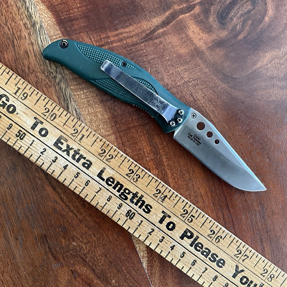 Kershaw Ken Onion Rare 1540G Blizzard Manual Knife EDC - Image 2 of 4