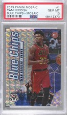 2019-20 Panini Mosaic Blue Chips Silver Prizm Cam Reddish #1 PSA 10 GEM MT zk7