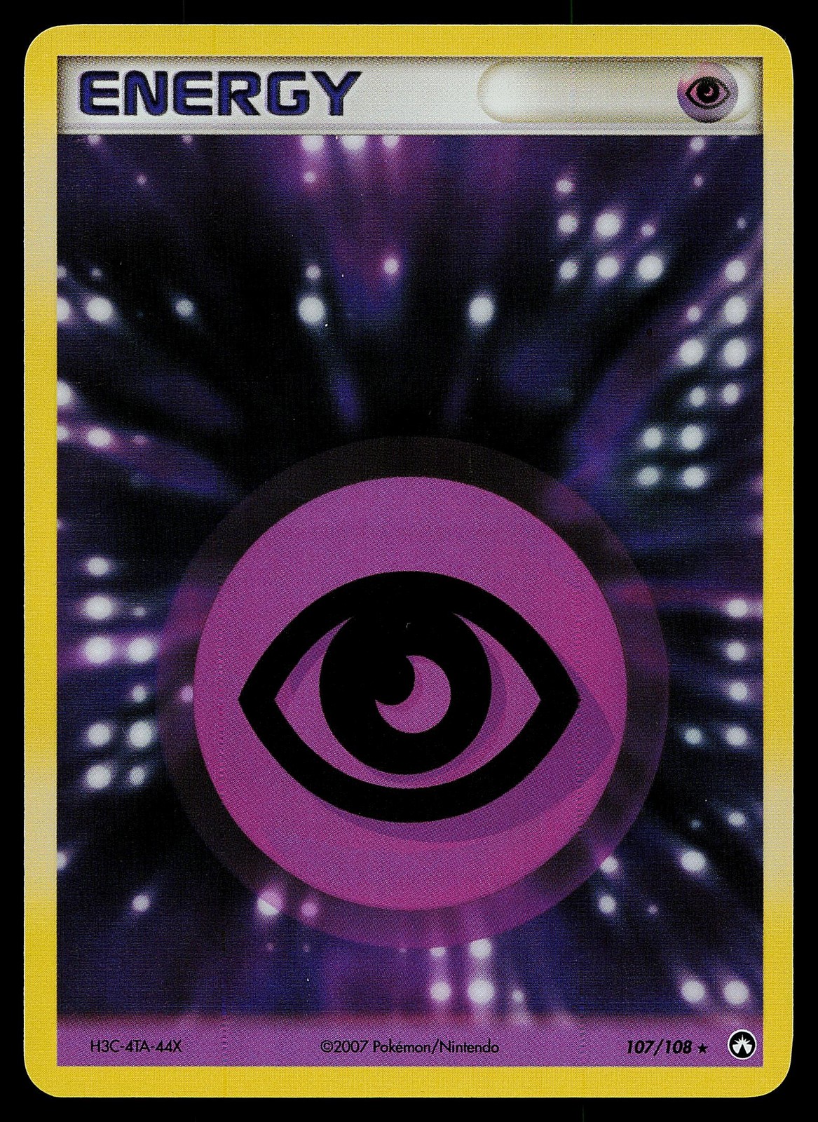 Pokemon Power Keepers 107/108 Psychic Energy Pokemon Card NM