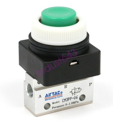 AIRTAC Push Button Mechanical Valves CM3PP-06 / CM3PP06