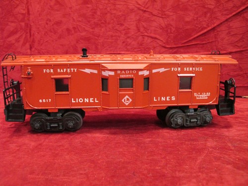 c7 POSTWAR Lionel # 6517 Illuminated Bay Window Caboose~TESTED AND WORKS - Picture 5 of 15