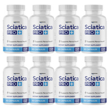 Sciatica Pro Natural Formula Supplement that Supports Nerve Health - 8 Bottles