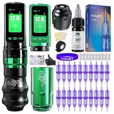 Mast Tattoo Fold Pro Wireless Pen Machine Rotary Kit