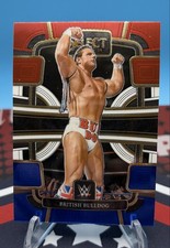 2024 Panini Select WWE - Concourse The British Bulldog #69 Red & Blue