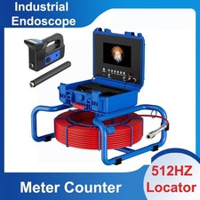 100M Sewer Pipe Inspection Camera 512HZ 7 Cam...