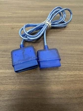Blue Extension Cable For Sony PS2 Controllers For PlayStation 2 Very Good 0E