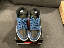 Air Jordan 1 Retro High OG Dark Marina Blue 555088-404 Size 11 Mens