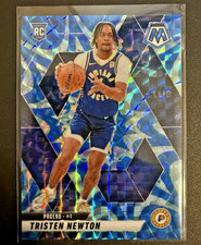 2024-25 Panini Mosaic TRISTEN NEWTON #220 (RC) Reactive Blue Indiana Pacers