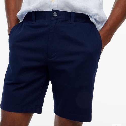 J.Crew Factory 9" flex chino short in Navy 34 NWT - Picture 2 of 8
