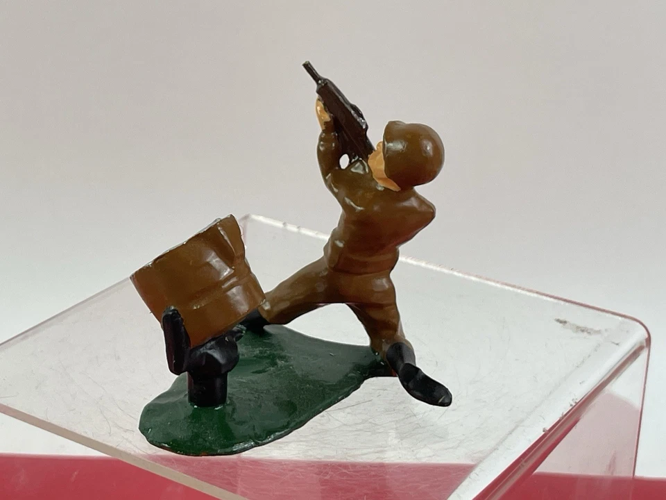 Cobertizo de metal Like Nate's Garage Bruce Hebron Primera Guerra Mundial Ejército de Estados Unidos reflector personalizado con MG Foto 4 de 4