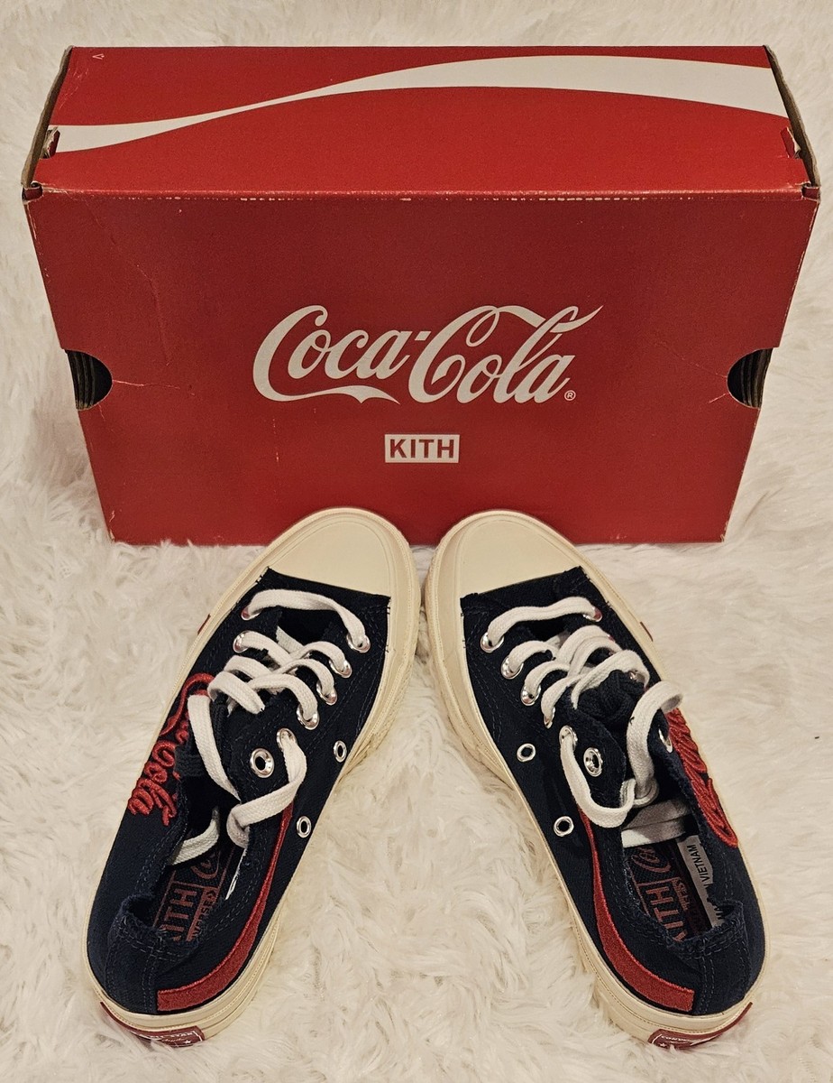 Kith x Coca Cola x Converse Chuck 70 Low Shoes US Men's 5/Women's