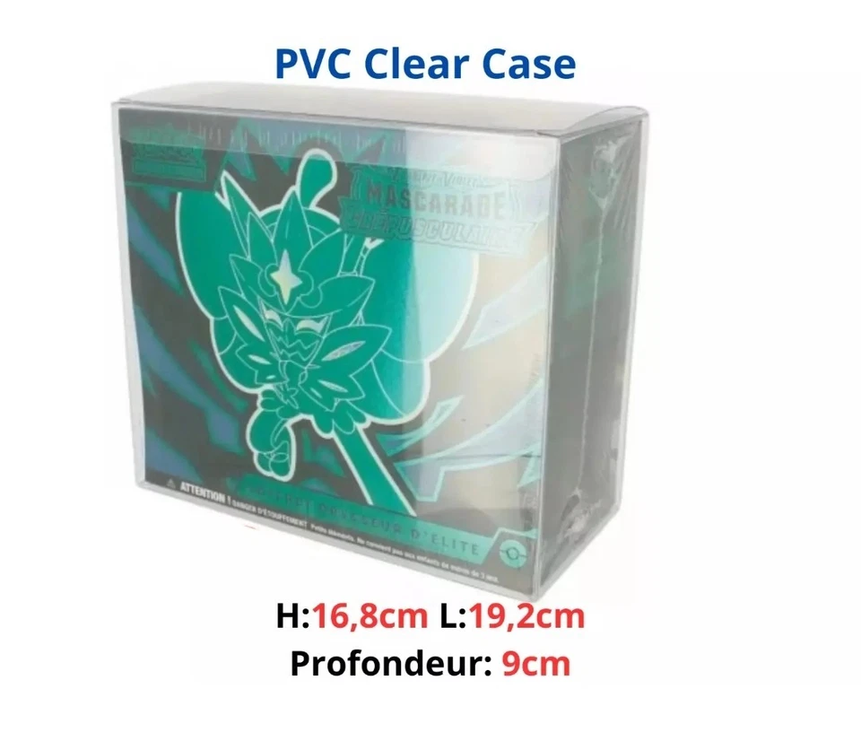 Protection Souple ETB Pokémon PVC Clear Case Elite Trainer Box - Phoenix Shield