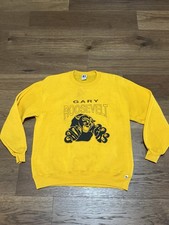 Vintage 90s Russell Athletics Crewneck Sweater Gary, IN Roosevelt USA MADE XXL
