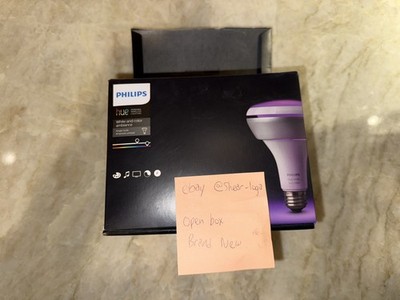 Philips Hue White and Color Ambiance BR30 Bluetooth Smart LED Bulb