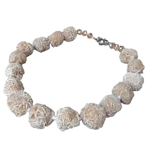 Natural Desert Rose Selenite minerals 