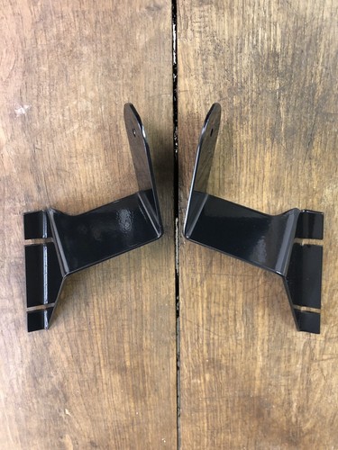 Black Light Bar Brackets Galv 52'' Curved Led To Fit Land Rover Discovery 1 & 2 - Picture 4 of 5
