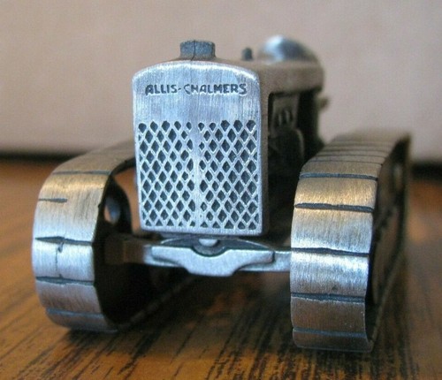 *Allis Chalmers GU Crawler Tractor Spec Cast 1/43 Pewter Toy LE 1/7500 Deutz ac - Picture 7 of 7