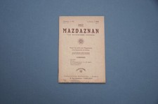 Esoterik Dr Hanish Revue Mazdaznan Jahrgang 1927 Januar-Februar seltenes Exemplar