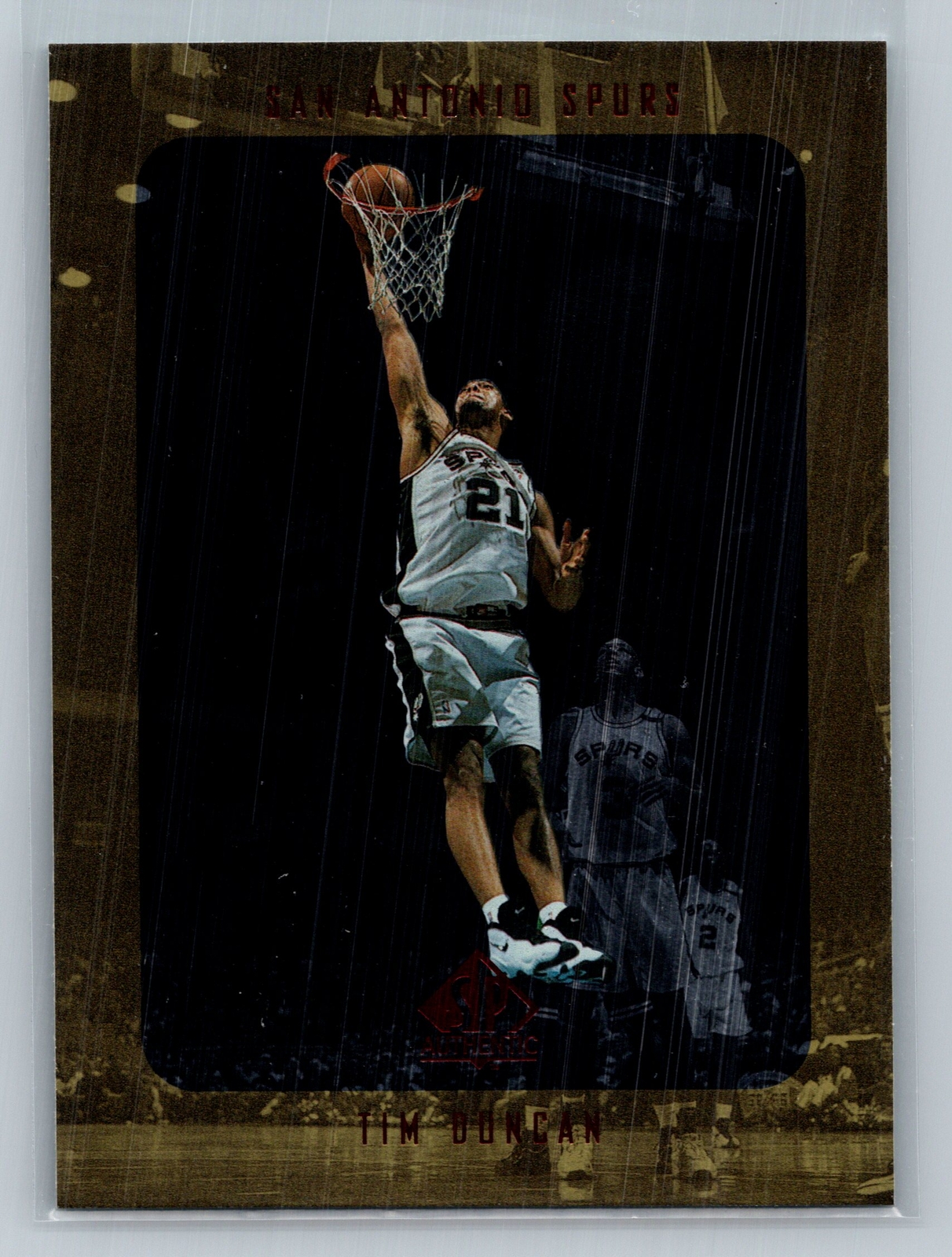 1997-98 SP Authentic #128 Tim Duncan