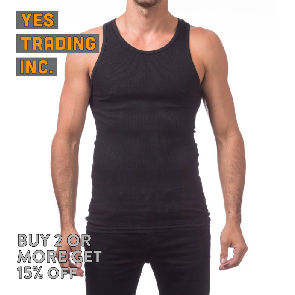 PRO CLUB MENS CASUAL ASHIRT SLIM WIFEBEATER UNDERSHIRT TANK