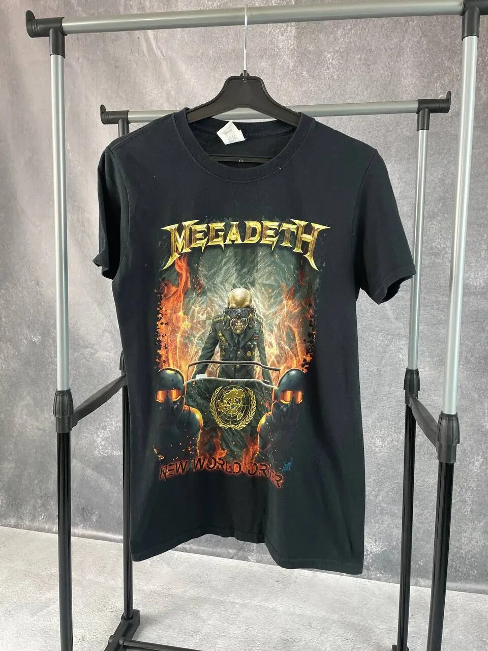 megadeth rock metal band t shirt