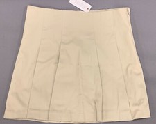 NWT Gymboree Khaki Pleated Uniform Skirt Girls Size 8 Plus C81032