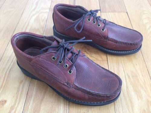Vintage ORVIS Brown Leather Gro-Cord Men’s Hunting Shoes MEN 7 EE - Picture 1 of 12