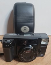 Minolta AF- Zoom 90 Point Shoot 35mm Film Camera 38-90mm Untested