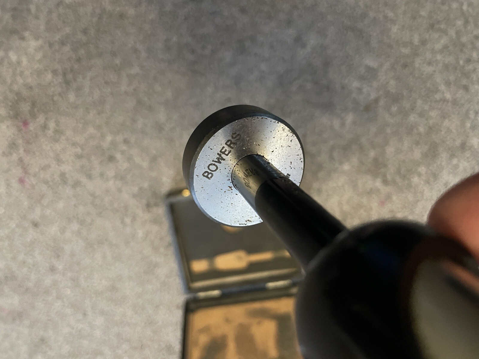 Bowers Bore Micrometer 1/2" 5/8" 3 Point Internal Gauge w/Setting Ring Read eBay