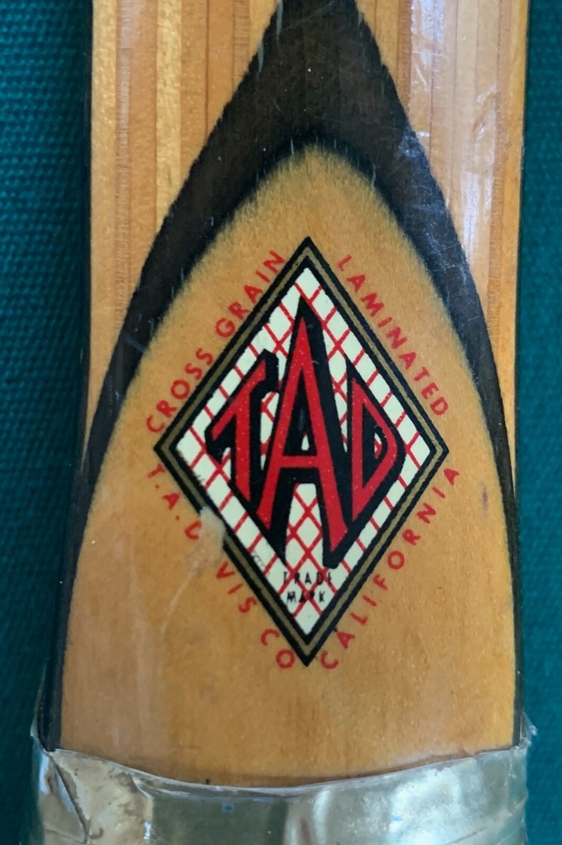 Outstanding VINTAGE T.A. DAVIS IMPERIAL Wood TENNIS Racquet Racket 1960's USA