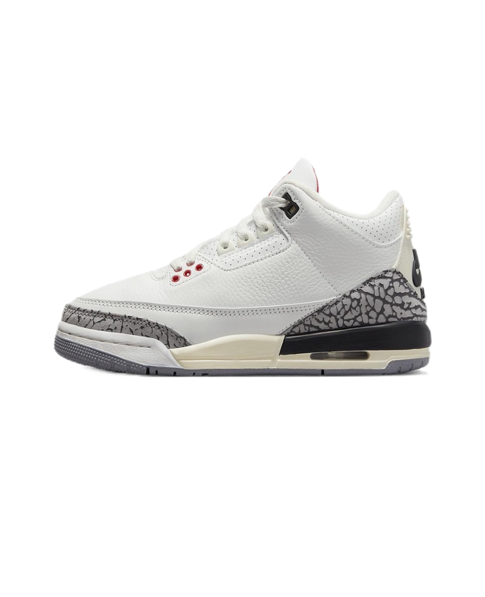 Size 6 (GS) - Jordan 3 Retro Mid White Cement Reimagined for sale