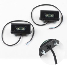 2x LED Kennzeichenleuchte Anhänger 12V 24V Kennzeichen Beleuchtung Nummernschild
