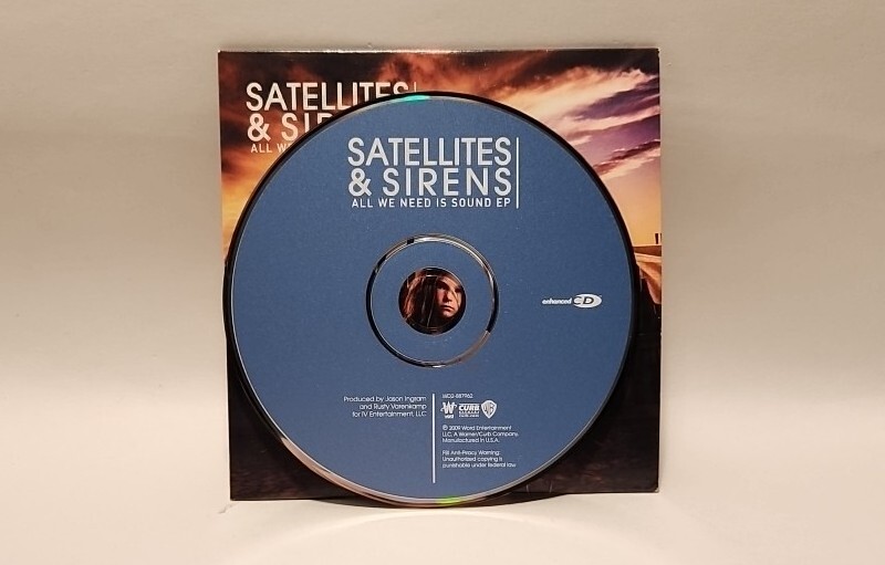 All We Need Is Sound - Satellites & Sirens - CD 3 Track Single