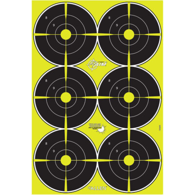 EzAim Splash Bullseye Targets 6 in. 8 pk.