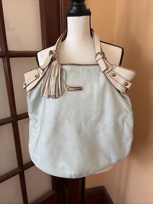 Cynthia Rowley New Off White Leather Comes with bag