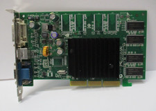 Dell Nvidia CN 0G0001-44571 VGA/DVI/S-Video 128MB AGP Video Graphics Card