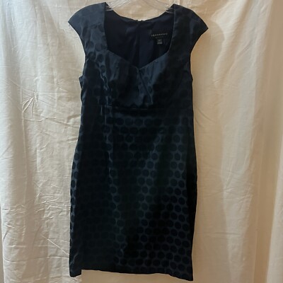 Connected Petite Navy Blue Dress With Size 12P