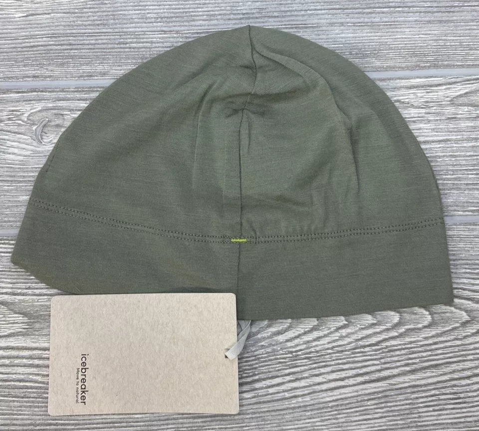 Gorro Icebreaker Unisex Merino 200 Oasis Verde Liquen 100% Lana Merino OSFM Foto 2 de 4