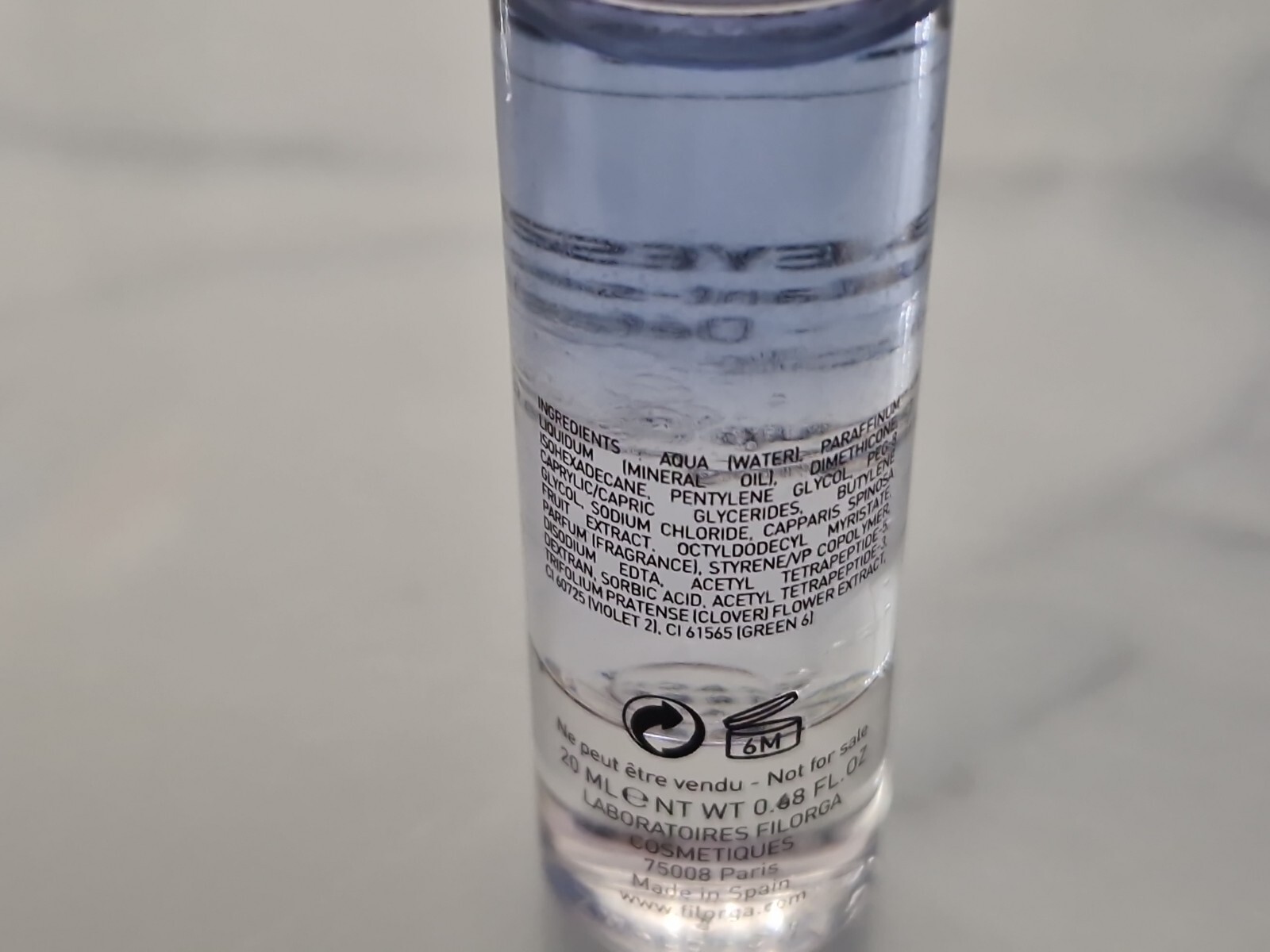 Optim Eyes Lotion Eye Makeup Remover Serum 20ml Moisturising