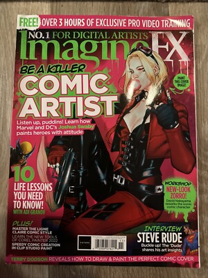 Imagine FX BE A KILLER COMIC Book For Digital Artists Sketching